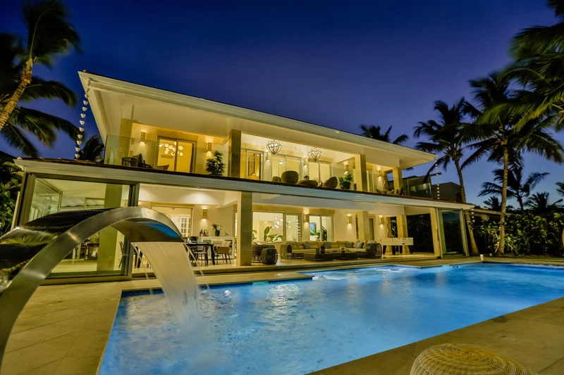 Luxury Sunshine II. villa with SEA & GOLF VIEW, pool heated, CHEF & staff incl.